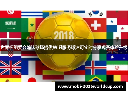 世界杯组委会确认球场提供WiFi服务球迷可实时分享观赛体验升级 世界杯组委会确认球场提供WiFi服务球迷可实时分享观赛体验升级